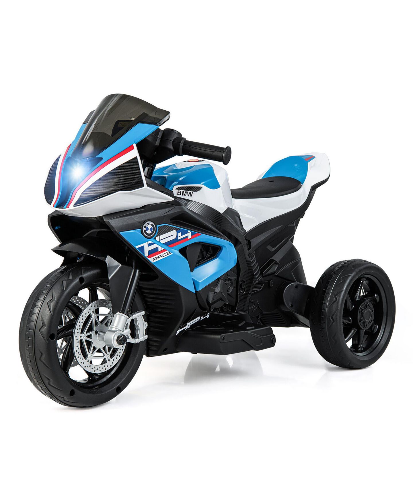 Детская игрушка Gymax 12V Licensed BMW Kids Ride on Motorcycle with LED Headlights, 66 lb. Capacity, Ages 3-10, цвет: Белый, вариант 1 — фото 1
