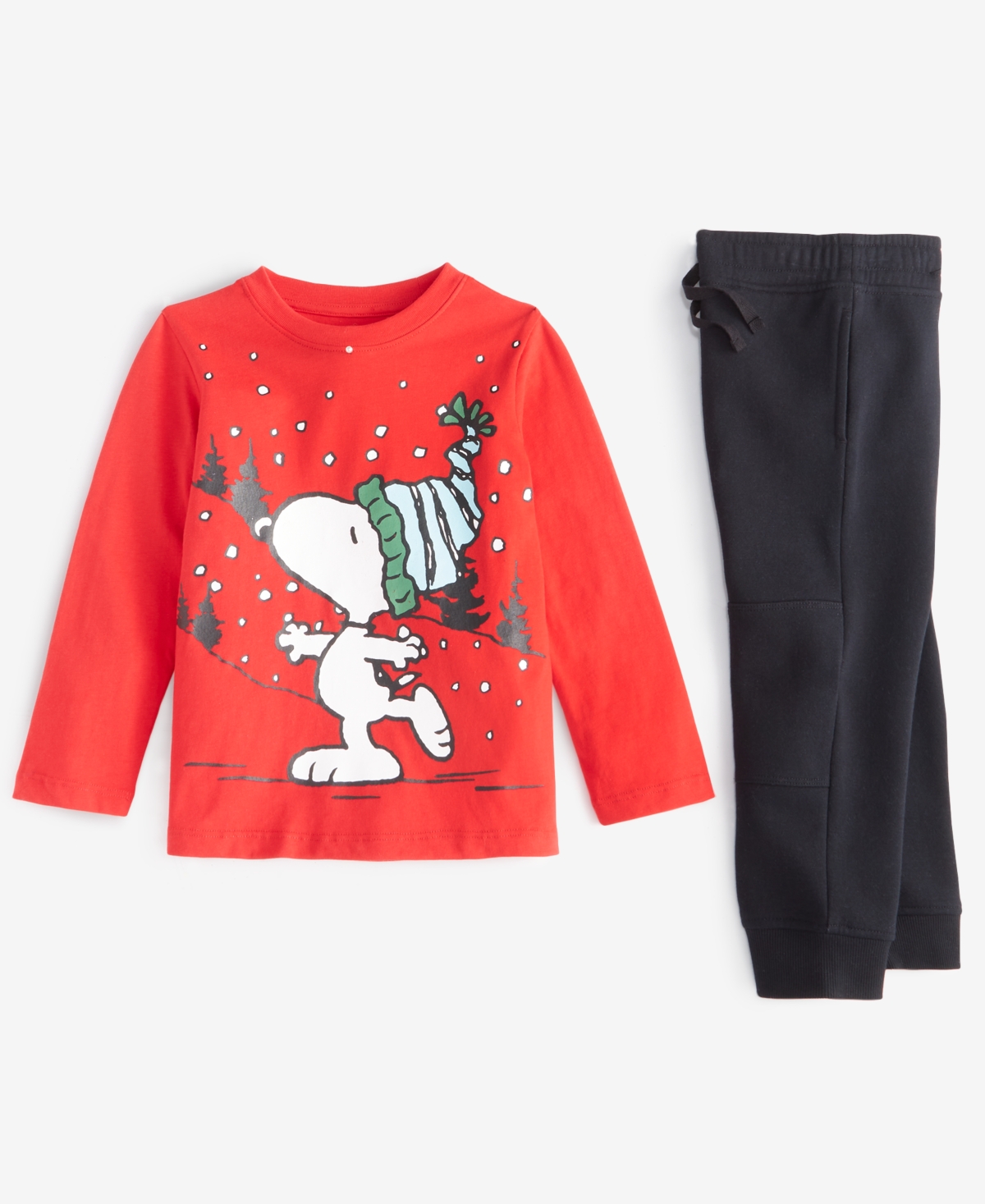 Epic Threads Toddler Boys Snoopy Graphic Long-Sleeve T-Shirt, Created for Macy's