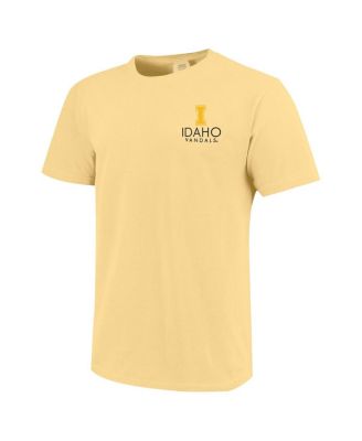 Men's and Women's Gold Idaho Vandals Scenic Comfort Colors T-Shirt