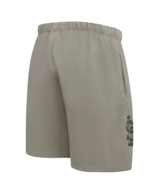 Men's Pewter St. Louis Cardinals Neutral Fleece Shorts