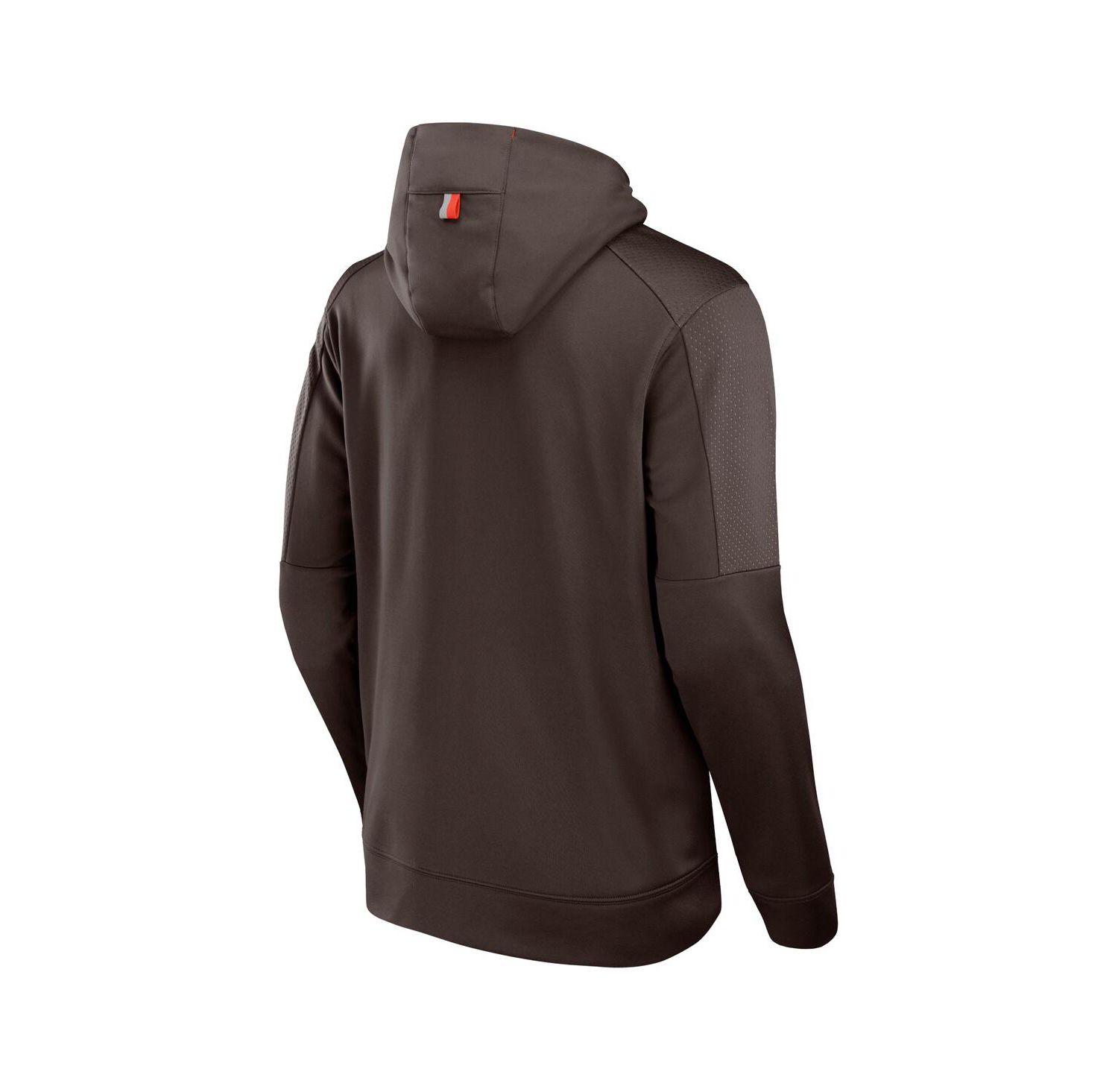 Men's Brown Cleveland Browns Defender Full-Zip Hoodie
