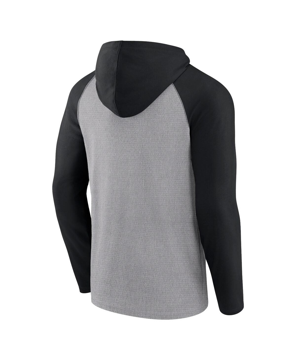 Fanatics Men'sJacksonville Jaguars Under Center Long Sleeve Hoodie T-Shirt - Gray