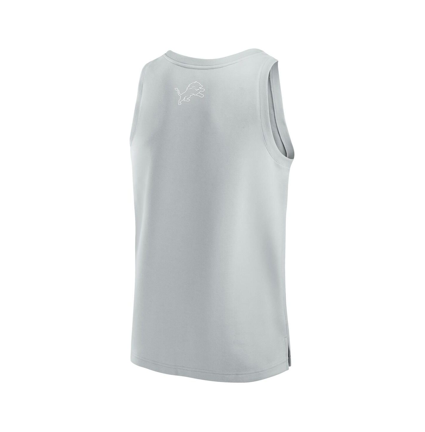 Мужской топ Fanatics Gray Detroit Lions Elements — фото 3