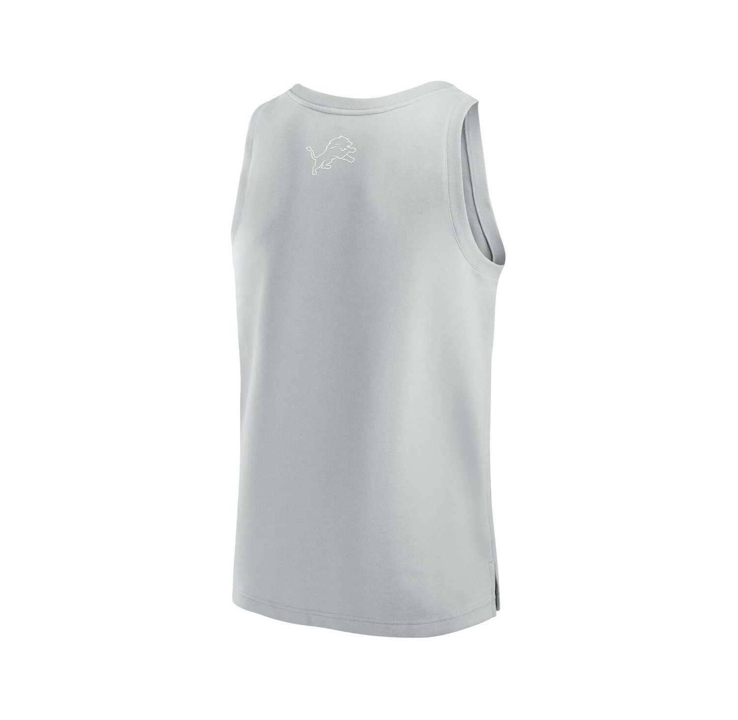 Men's Gray Detroit Lions Elements Tank Top
