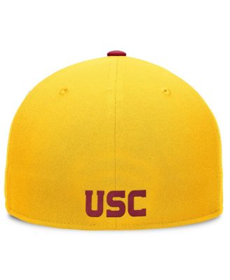 Men's White/Cardinal USC Trojans Tri-Tone Heritage Collector Fitted Hat