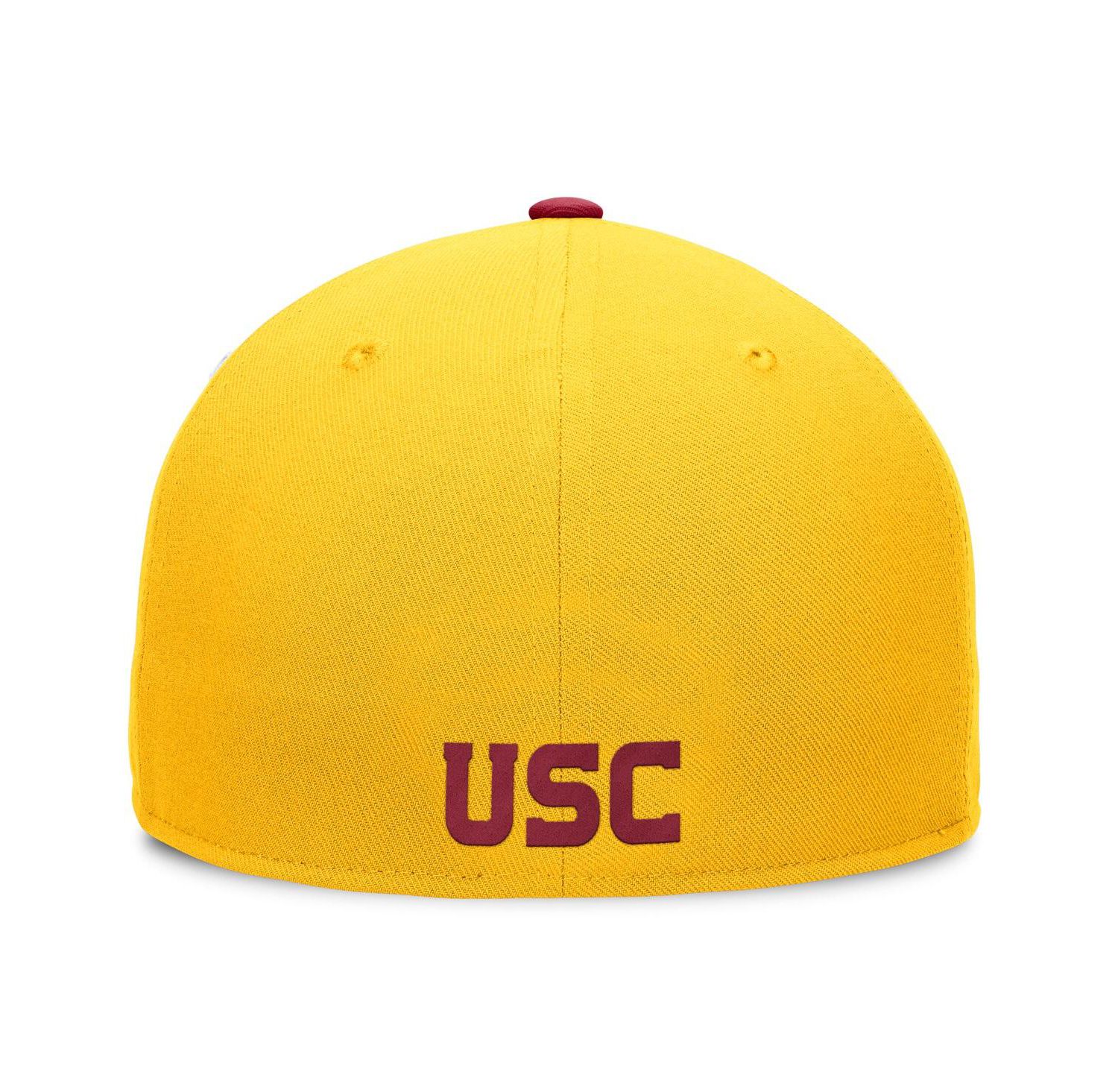 Men's White/Cardinal USC Trojans Tri-Tone Heritage Collector Fitted Hat