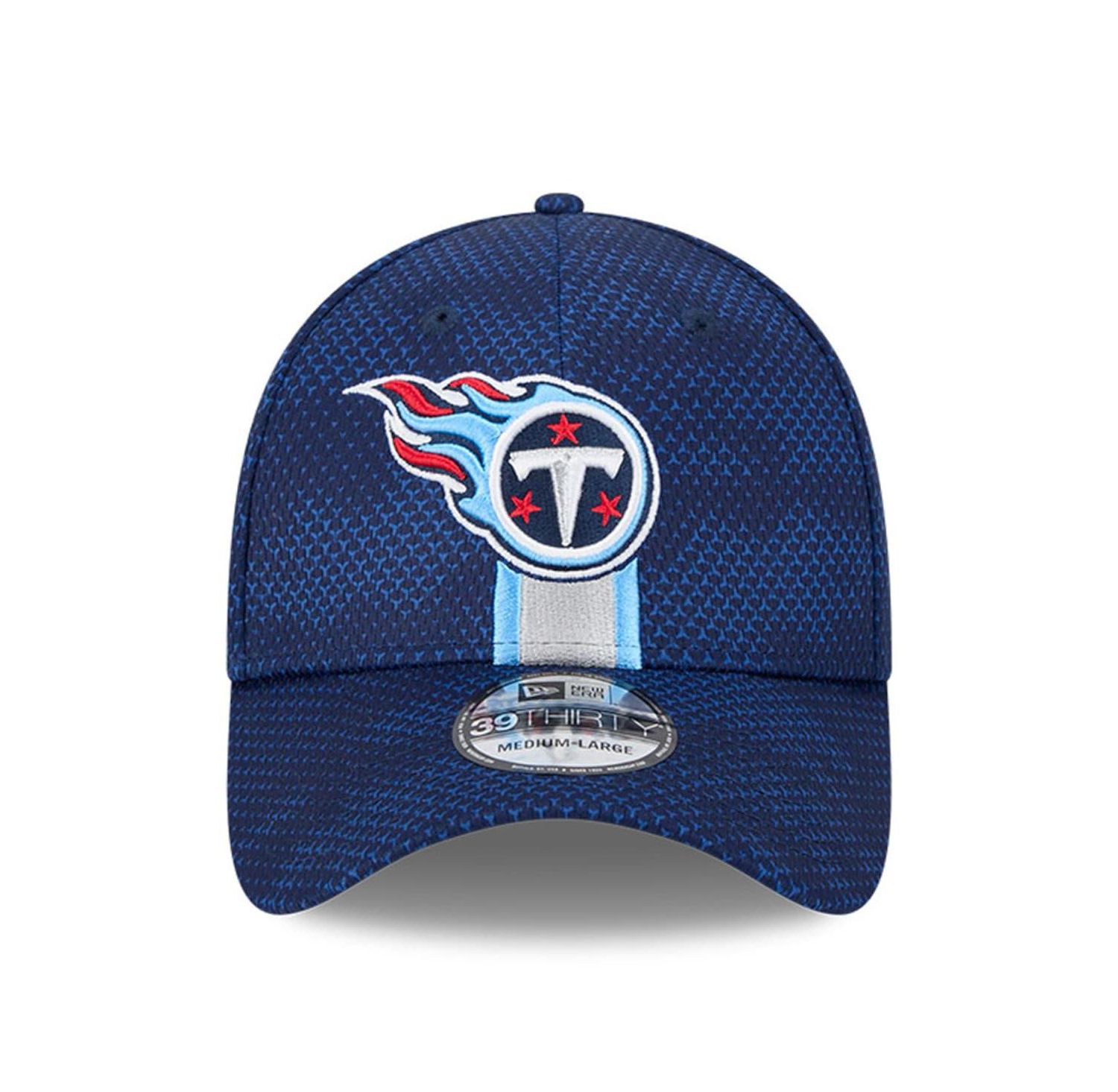 Men's Navy Tennessee Titans 2024 Sideline 39THIRTY Flex Hat