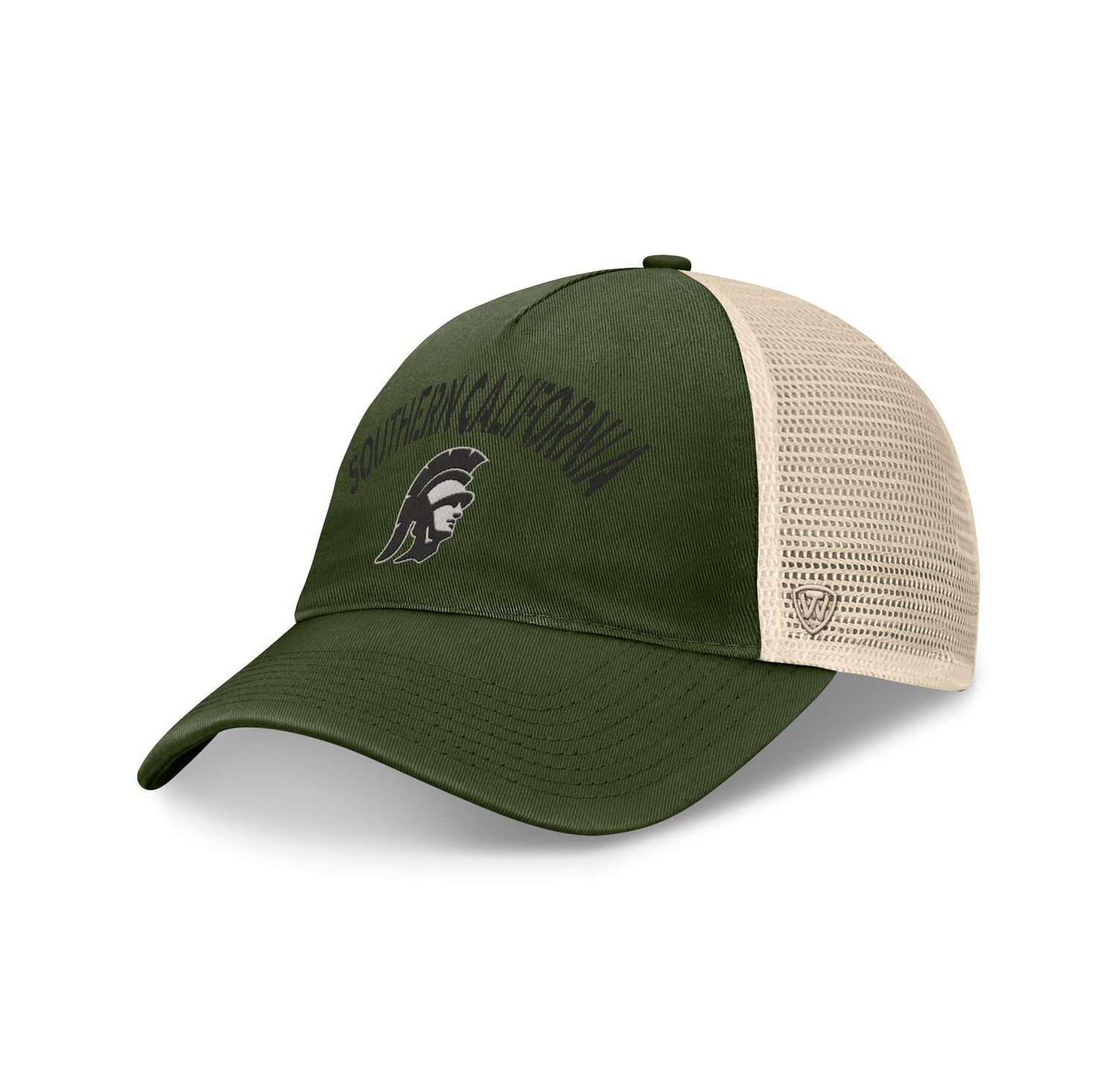 Men's Hunter Green USC Trojans OHT Military Appreciation Glory Trucker Adjustable Hat