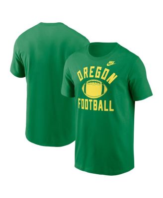 Men's Green Oregon Ducks Legacy Football Icon T-Shirt