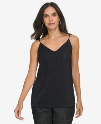 Calvin Klein - Women's Sparkle Ribbed Camisole