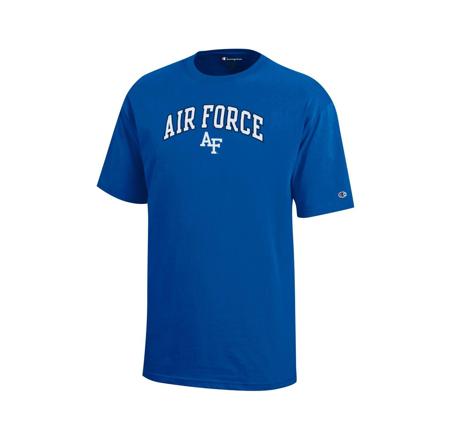 Big Boys and Girls Royal Air Force Falcons Arch Over Logo T-Shirt