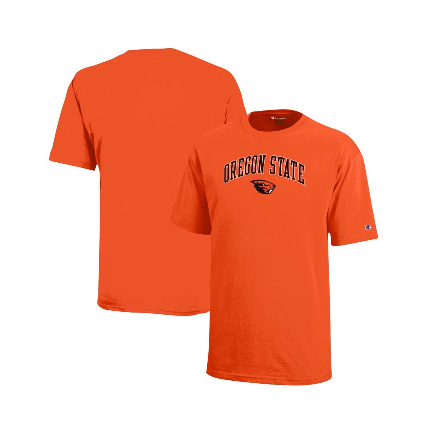 Детская футболка Champion Orange Oregon State Beavers Arch Over Logo — фото 1