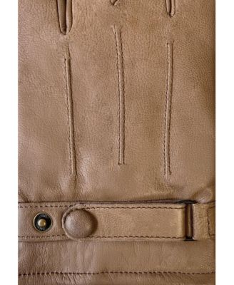 КЕССЛЕР КЕССЛЕР Мужские Повседневные кожаные перчатки премиум-класса с сенсорным экраном 