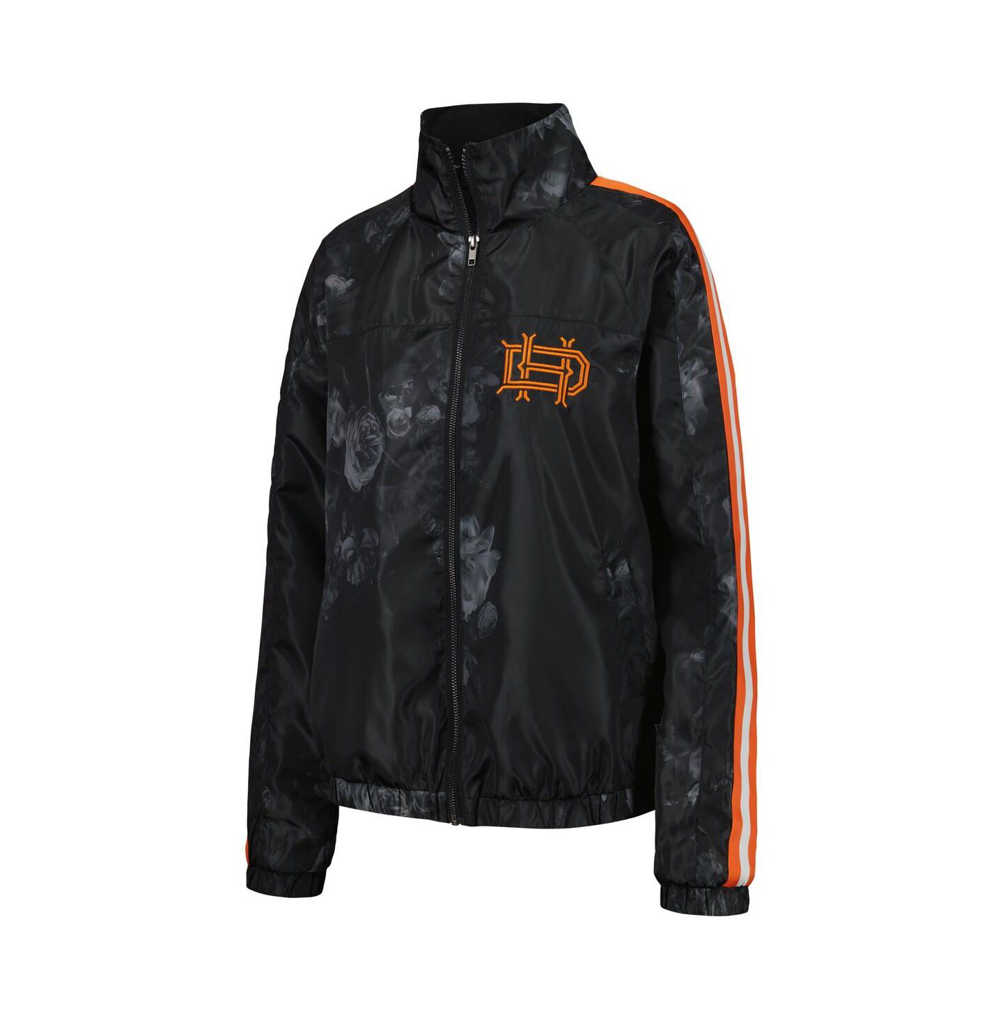Женская куртка The Wild Collective Black Houston Dynamo FC Full-Zip Track Jacket — фото 2