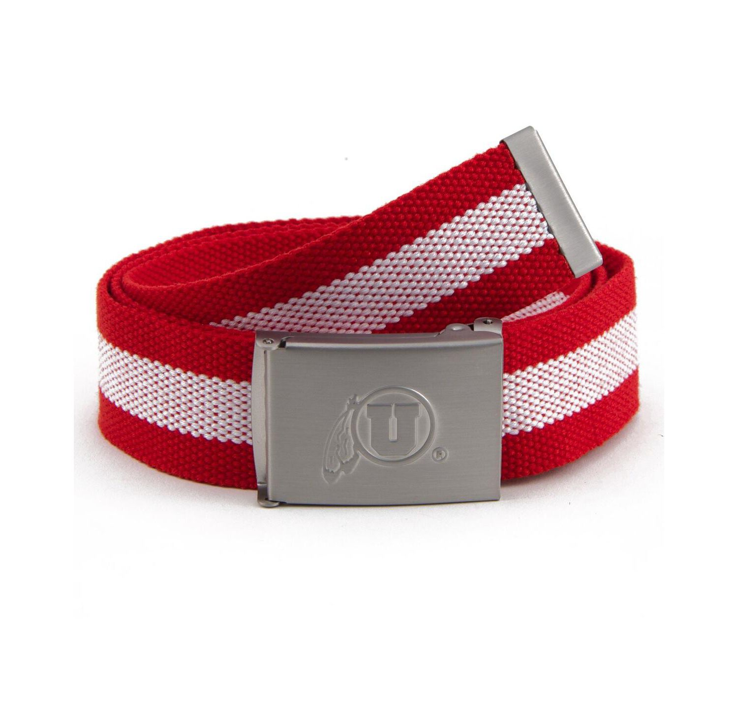 Men's Utah Utes Fabric Belt