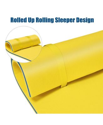 3-layer Tear-resistant Relaxing Foam Floating Pad-Yellow