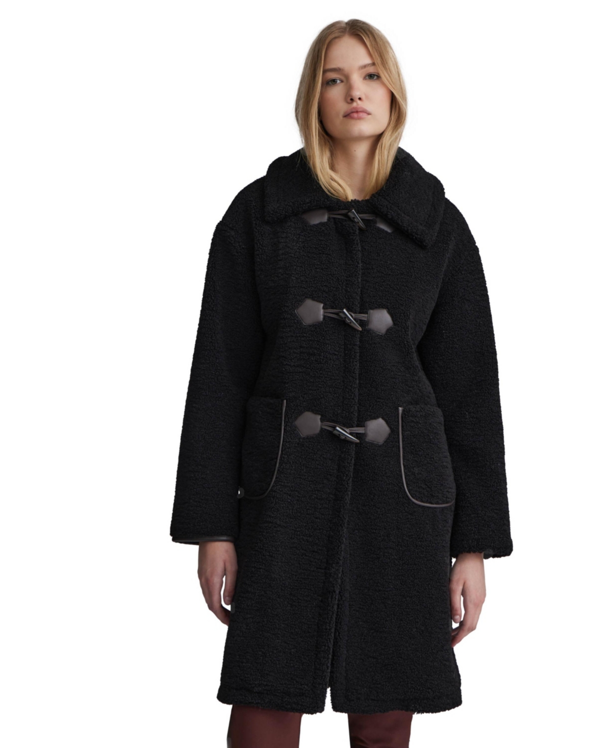 Nvlt Women's Berber Toggle Coat