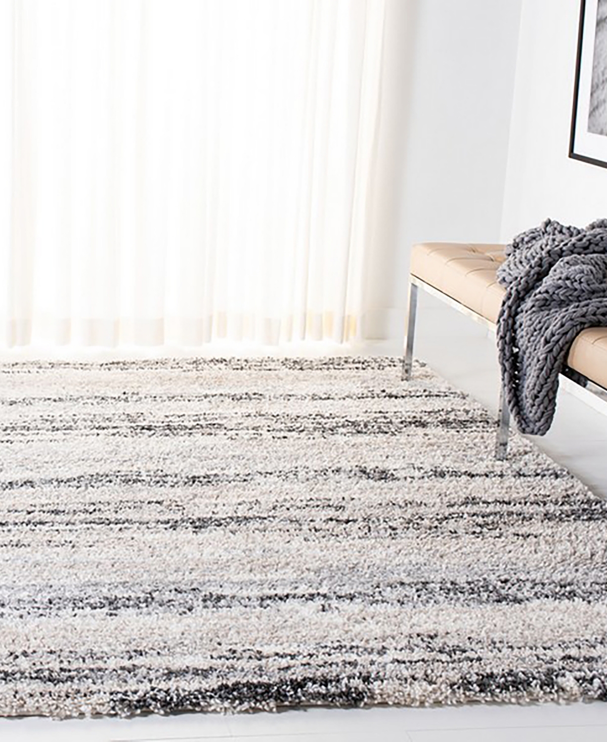 Safavieh Fontana Shag FNT842A 5'3