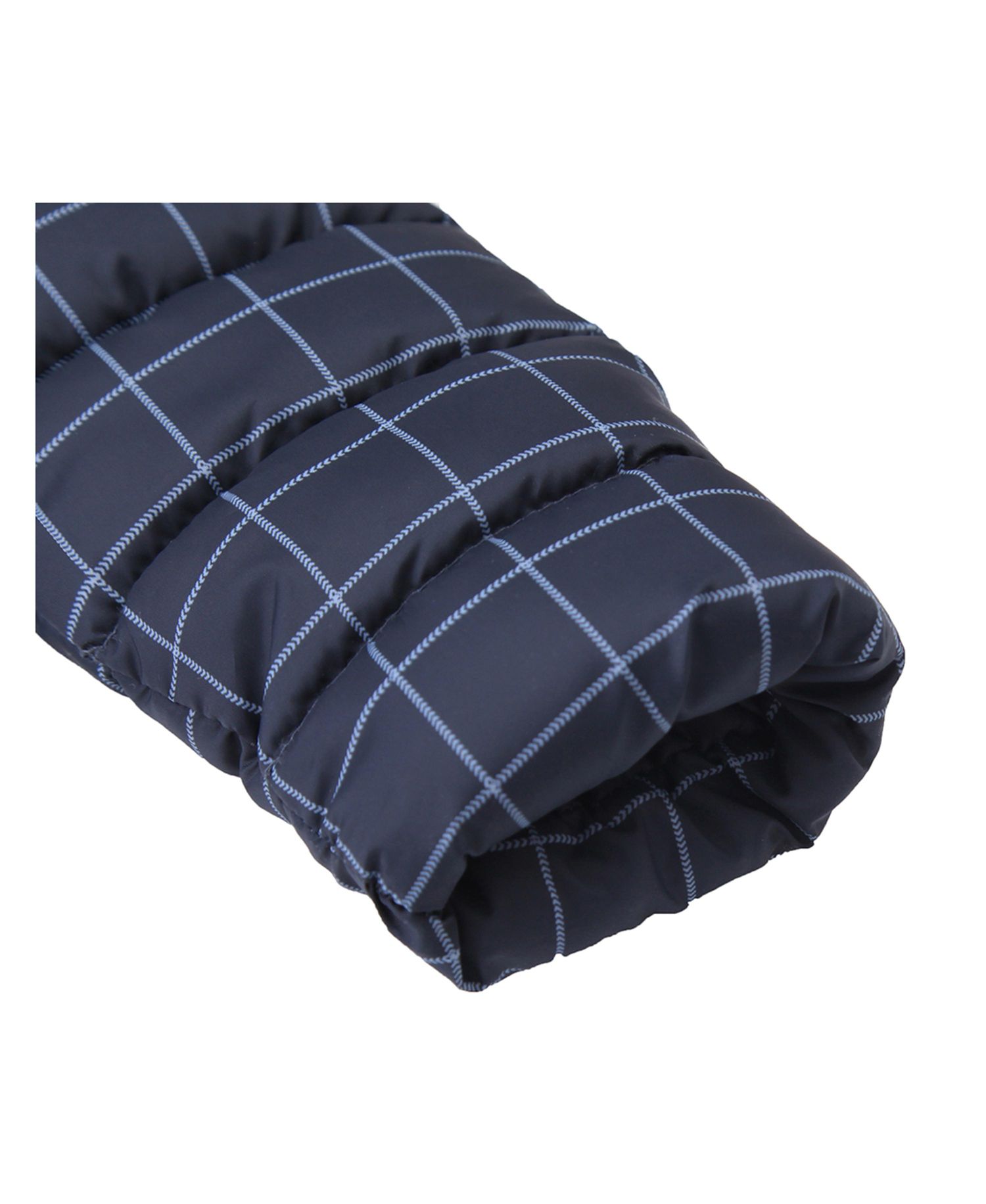 Baby Boys Fleece Hooded Puffer Jacket