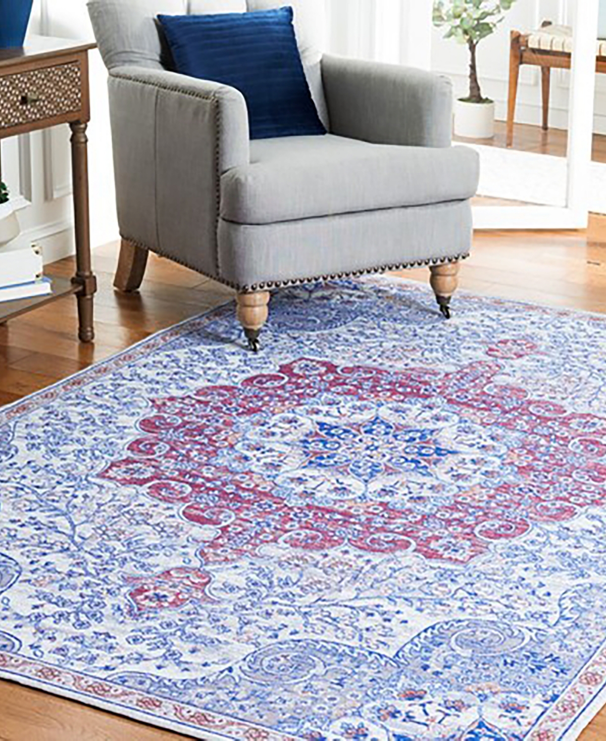 Safavieh Serapi Washable SEP394A 8'x10' Area Rug - Red
