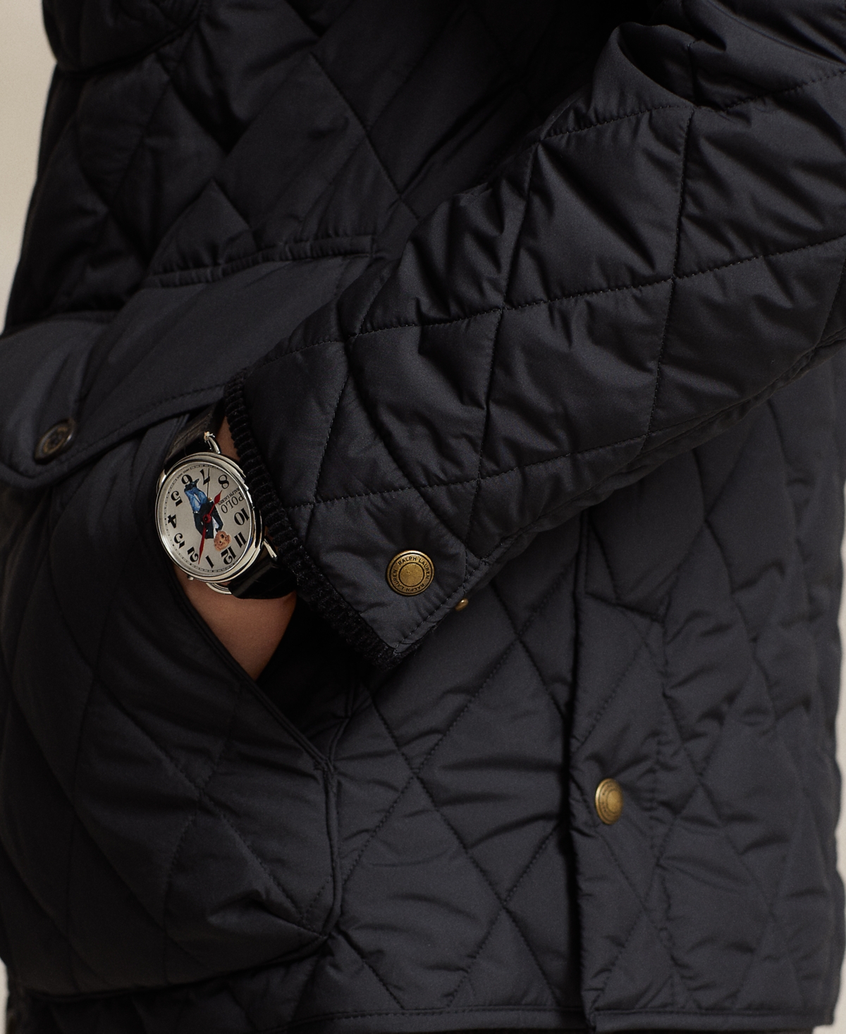Polo Ralph Lauren Men's Water-Repellent Quilted Jacket