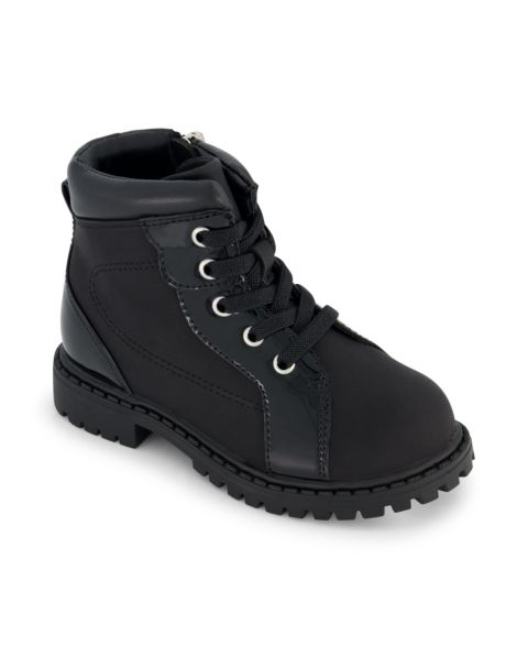 Ботинки Marc Fisher Erin Blythe Moto Boot для девочек-малышей, цвет: Чёрный