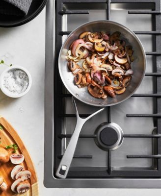 Essential 5 Stainless Steel 8" 1-Piece Fry Pan