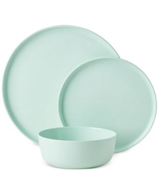 Madison Mint Green 12 Pc. Dinnerware Set, Service for 4
