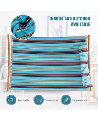 Outdoor Hammock with Detachable Pillow