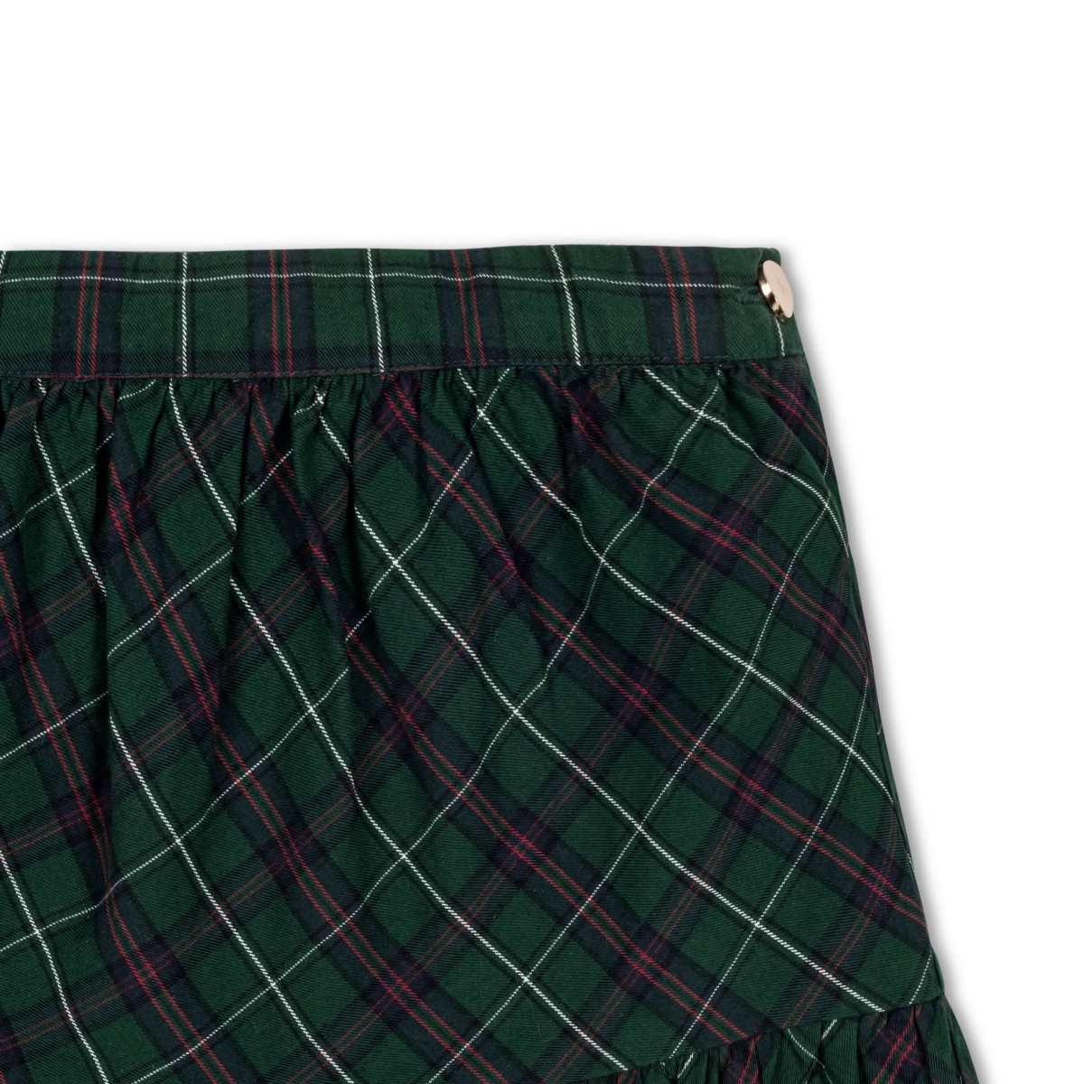 Hope & Henry Baby Girls Organic Pull-on Flounce Party Skirt