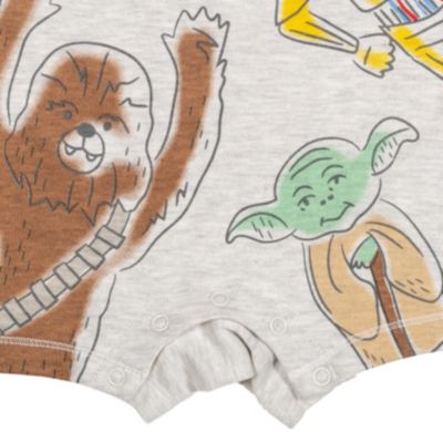 Baby Boys The Mandalorian Romper and Bucket Sun Hat