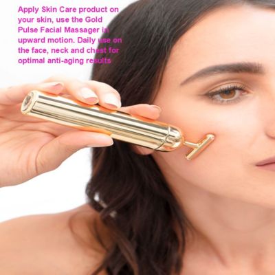Gold Pulse Facial massager
