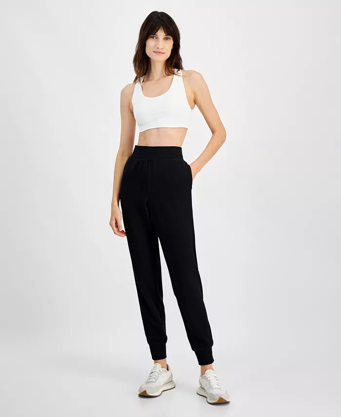 Women's Ottoman-Rib Jogger Pants - thumbnail 7
