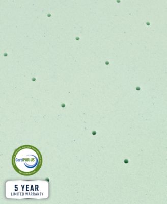 ProSleep CLOSEOUT! 3" Green Tea Infused Memory Foam Mattress Topper, King