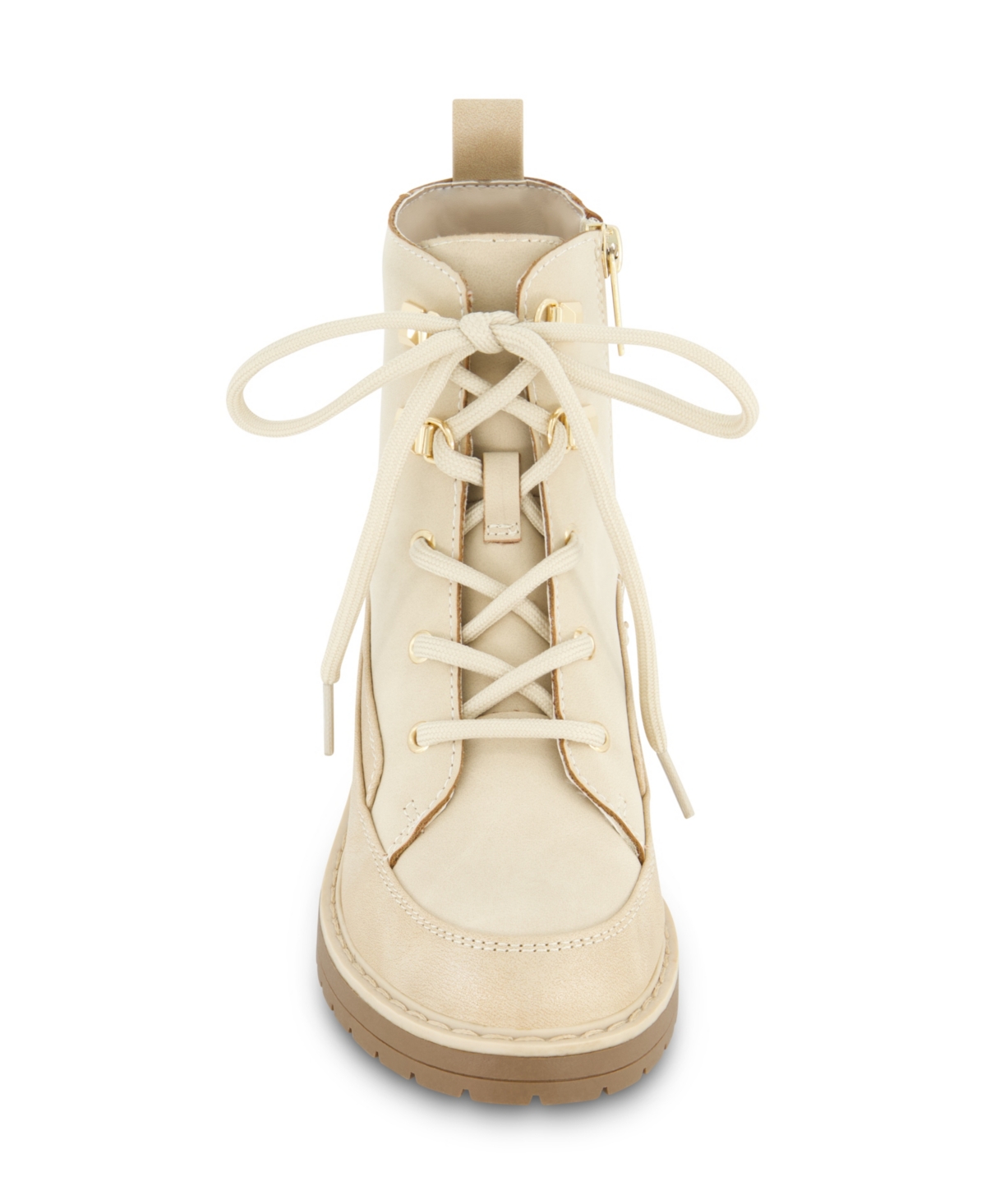 Marc Fisher Little And Big Girls Jade Emma Moto Ankle Boot In Tan