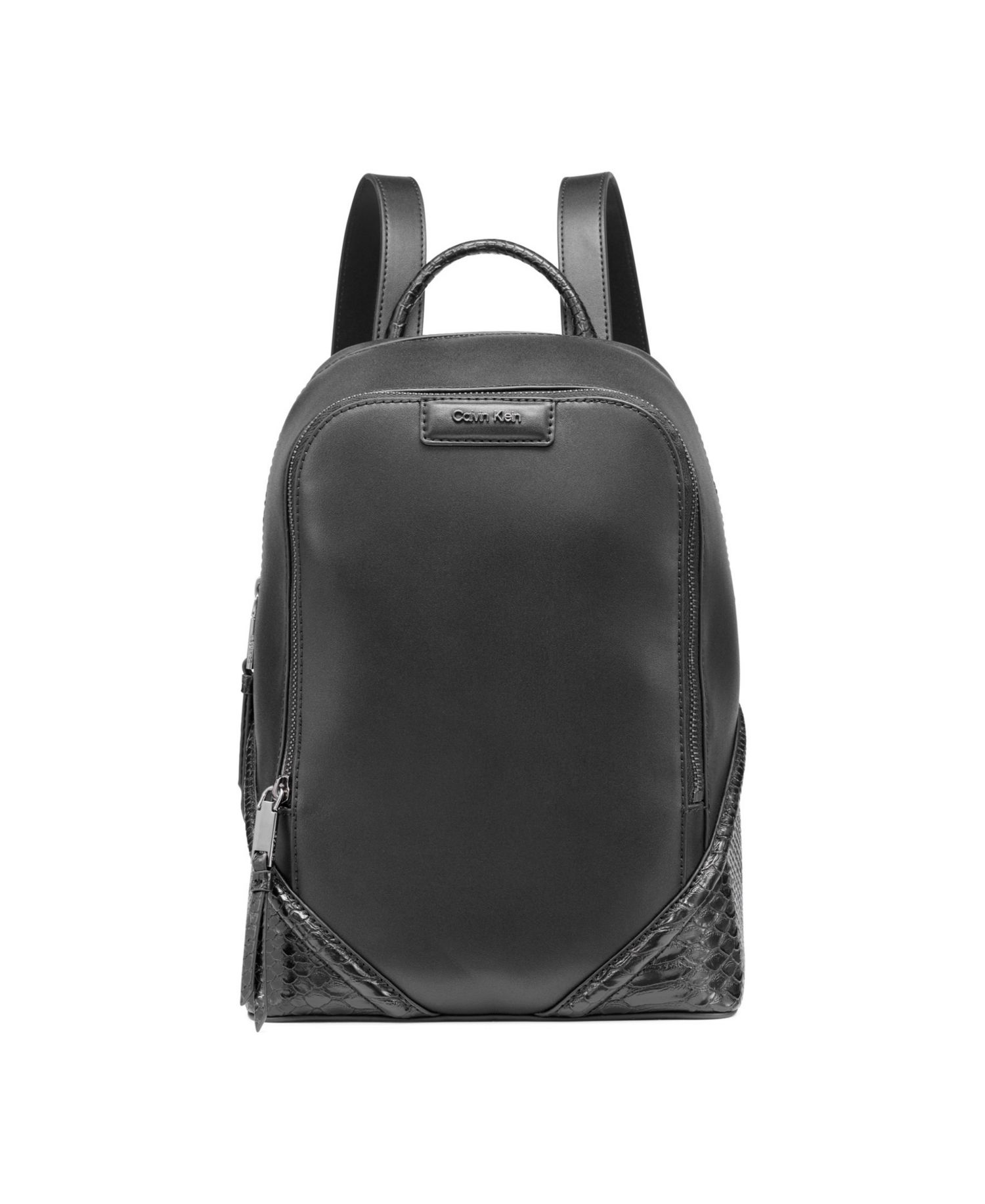 Iver Mixed Material Zip-Around Backpack