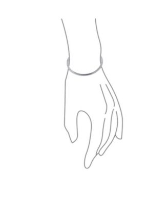 Initial Amulet Snake Bracelet with Infinity Symbol and European Charm Clasp