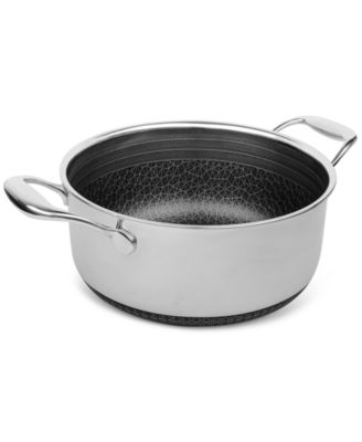 DiamondClad 6-Qt. Hybrid Nonstick Stainless Steel Pot and Lid