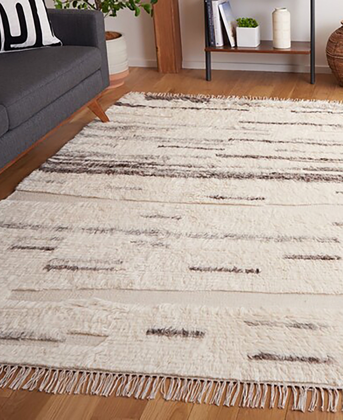 Safavieh Kenya 200 KNY233A 8'x10' Area Rug -Ivory