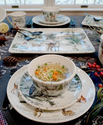 Winter's Frost Large Rectangular Platter