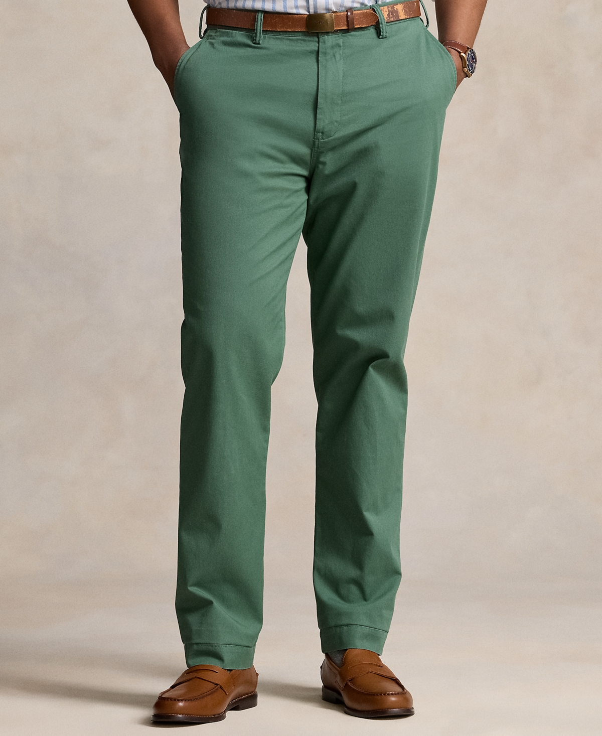 Polo Ralph Lauren Men's Big & Tall Stretch Straight Fit Chino