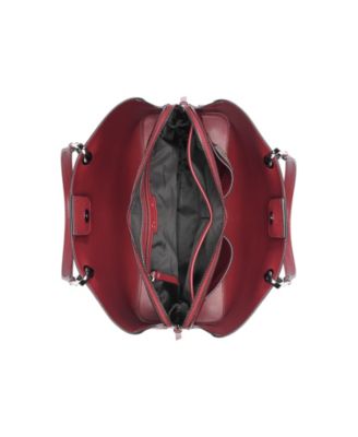 Сумка-тоут Calvin Klein Garnet с тремя отделениями