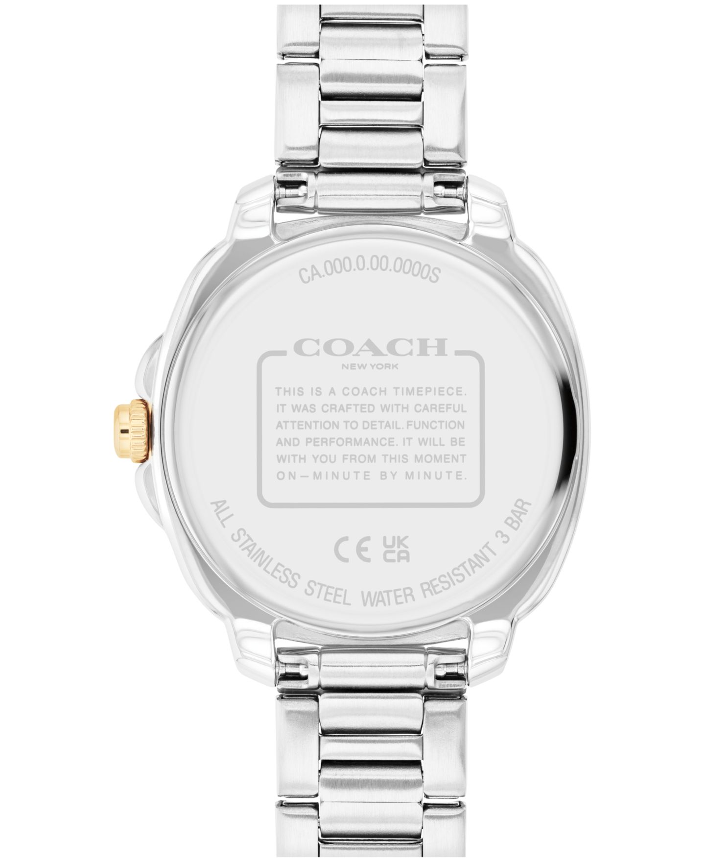 Женские часы COACH Kitt Two-Tone Stainless-Steel Bracelet Watch, 34mm — фото 3