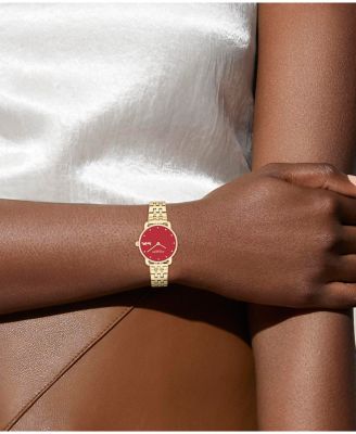 Women's Elliot Gold-Tone Stainless Steel Bracelet Watch 28mm