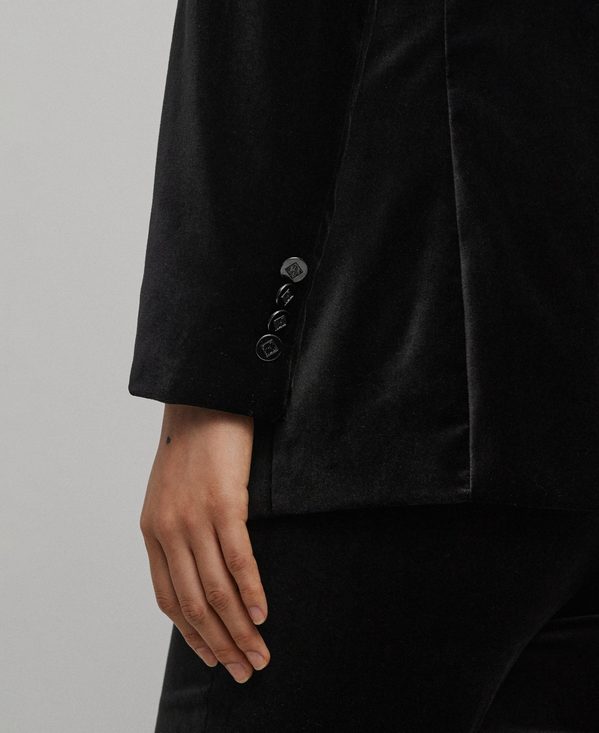 Lauren Ralph Lauren Women's Stretch Velvet Blazer, Regular & Petite