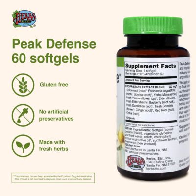 Peak Defense - 60 Ct. Softgels