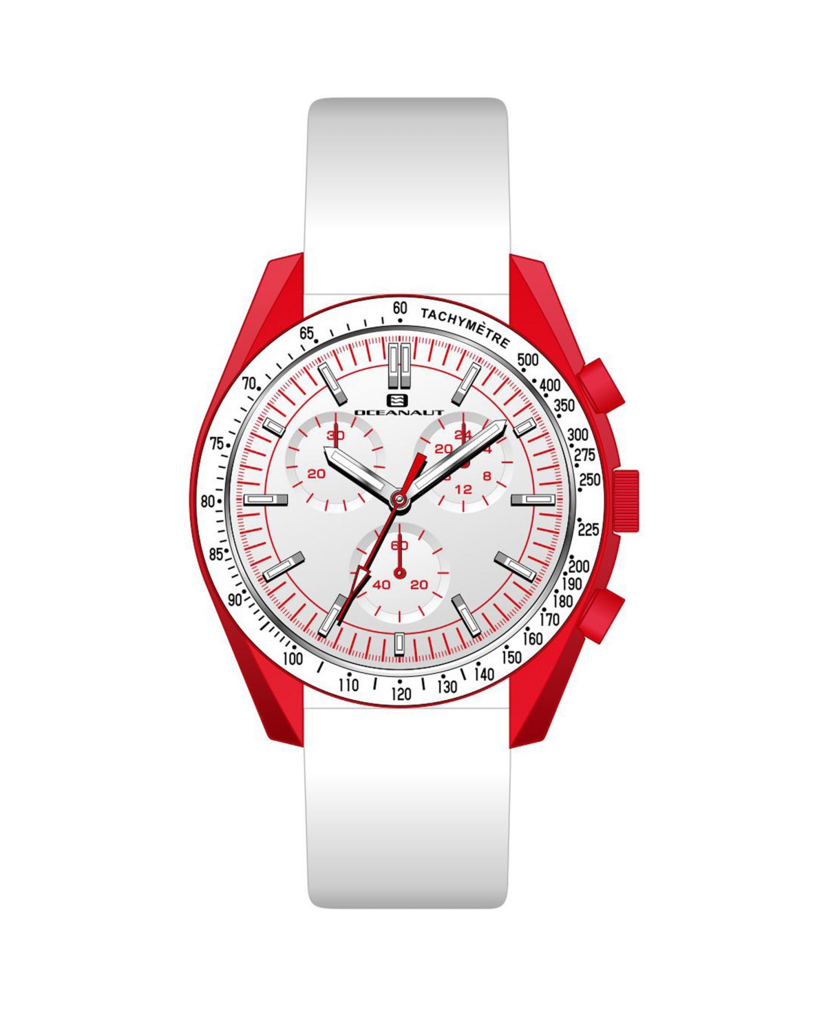 Men's Orbit White Dial Watch - OC7587 - White