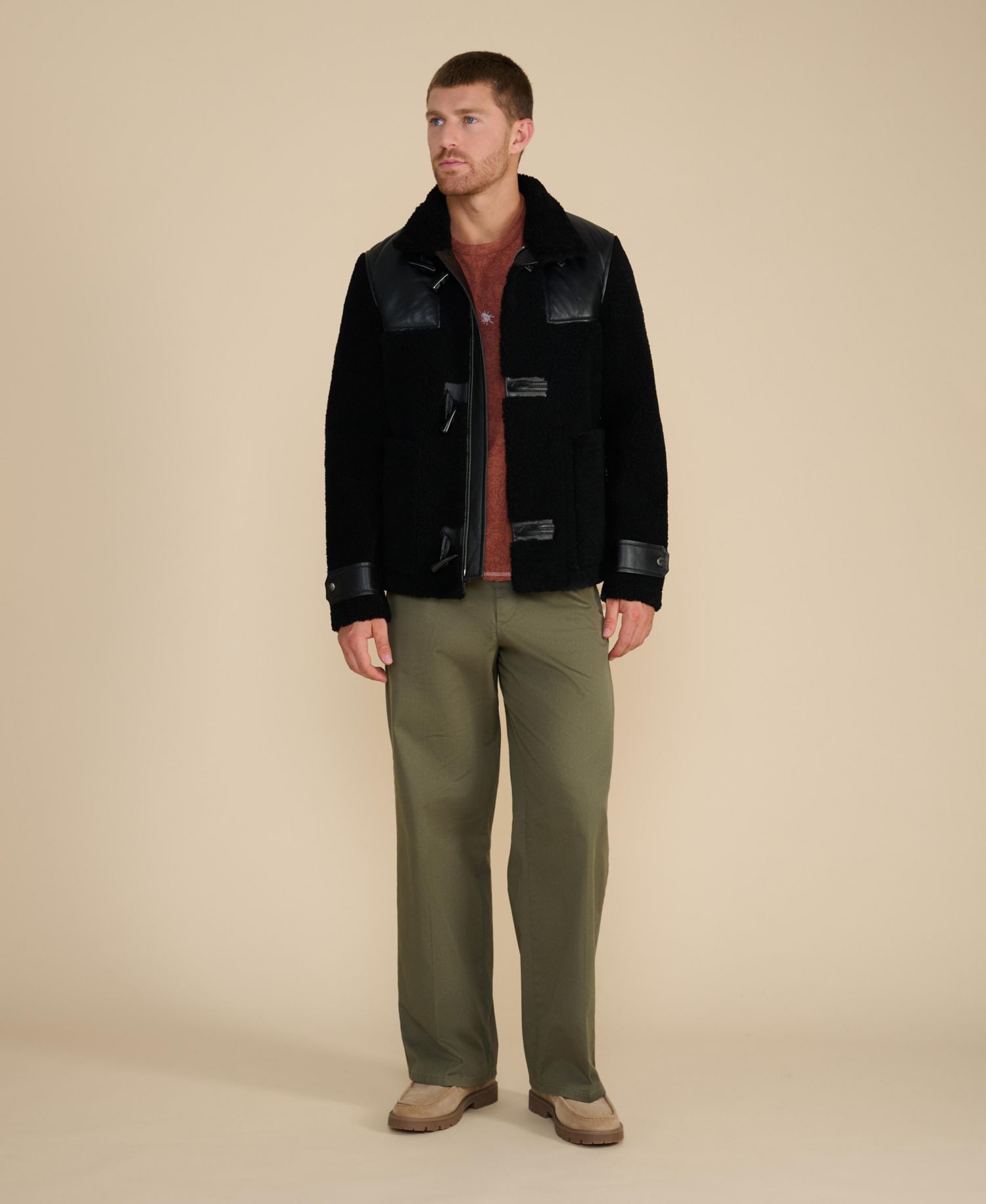 Men's Vincent Shearling Jacket