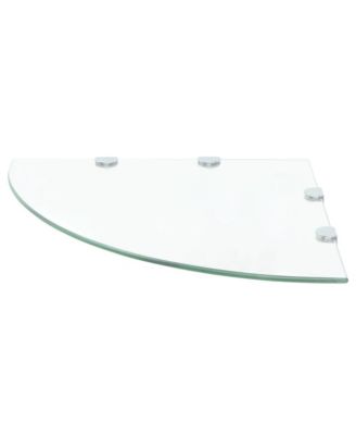 Corner Shelf Clear Tempered glass Medium Corner Shelf