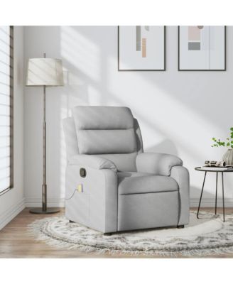 vidaXL Massage Recliner Chair Dark